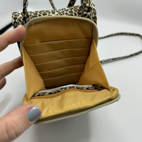 Travelon Leopard Crossbody Bag Travel - Picture 9 of 9